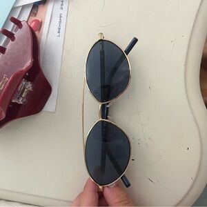 Tory Burch Solid  Oval Ladies Sunglasses